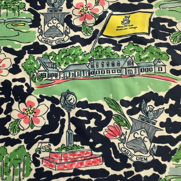 Smith & Quinn Women’s Medium Quarter Zip Pullover Golf Top Floral Print - Picture 5 of 9